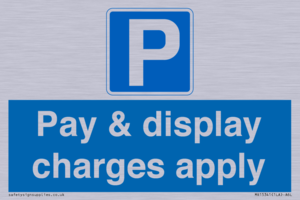 Pay & display charges apply